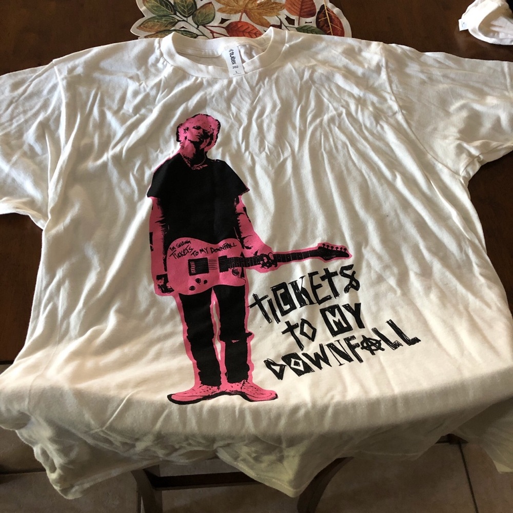 Mgk tickets to my downfall shirt